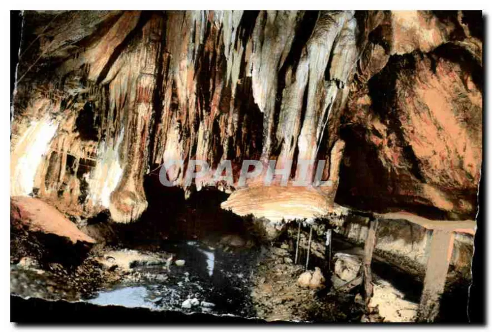 Die Grottes de Bétharram — Fragment einer Gewölbe in den unteren Höhlen — n°30 - Vorderseite