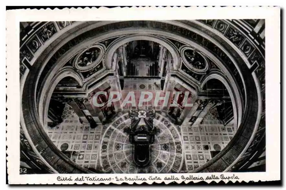 Circo do Vaticano - A Basílica vista da Galeria da Curola — n° 32 - Frente