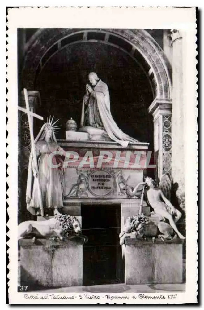 Casa del Tadeano - S. Pietro - Monumento a Clemente XIII - Frente