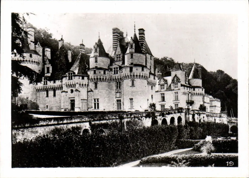 Castelo de Chenonceau — vista panorâmica — série 19 - Frente