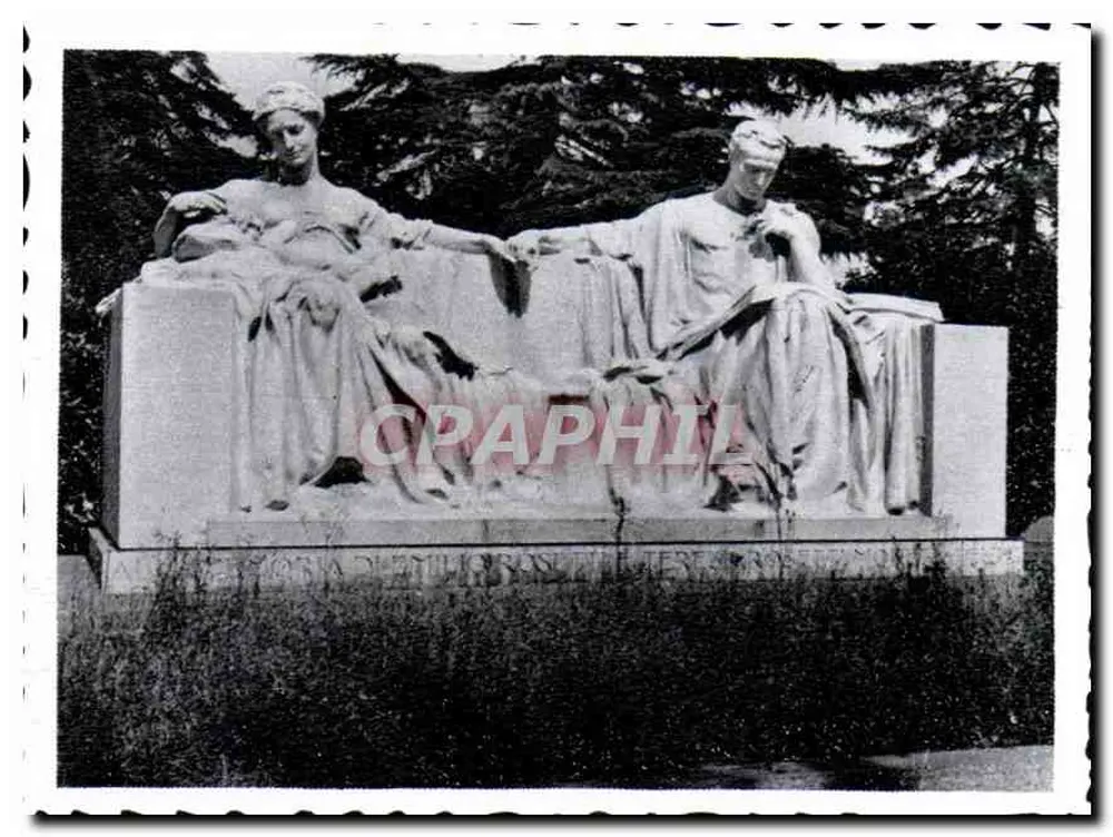Monumento familiar Rosetti — Cimitero Monumentale, Milão — Escultura de Rubino - Frente