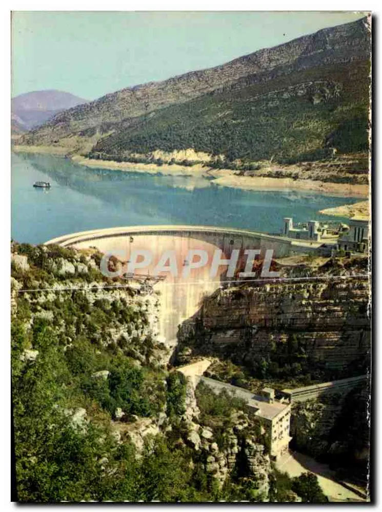 Represa de Castillon — Barragens-Alpes - Frente