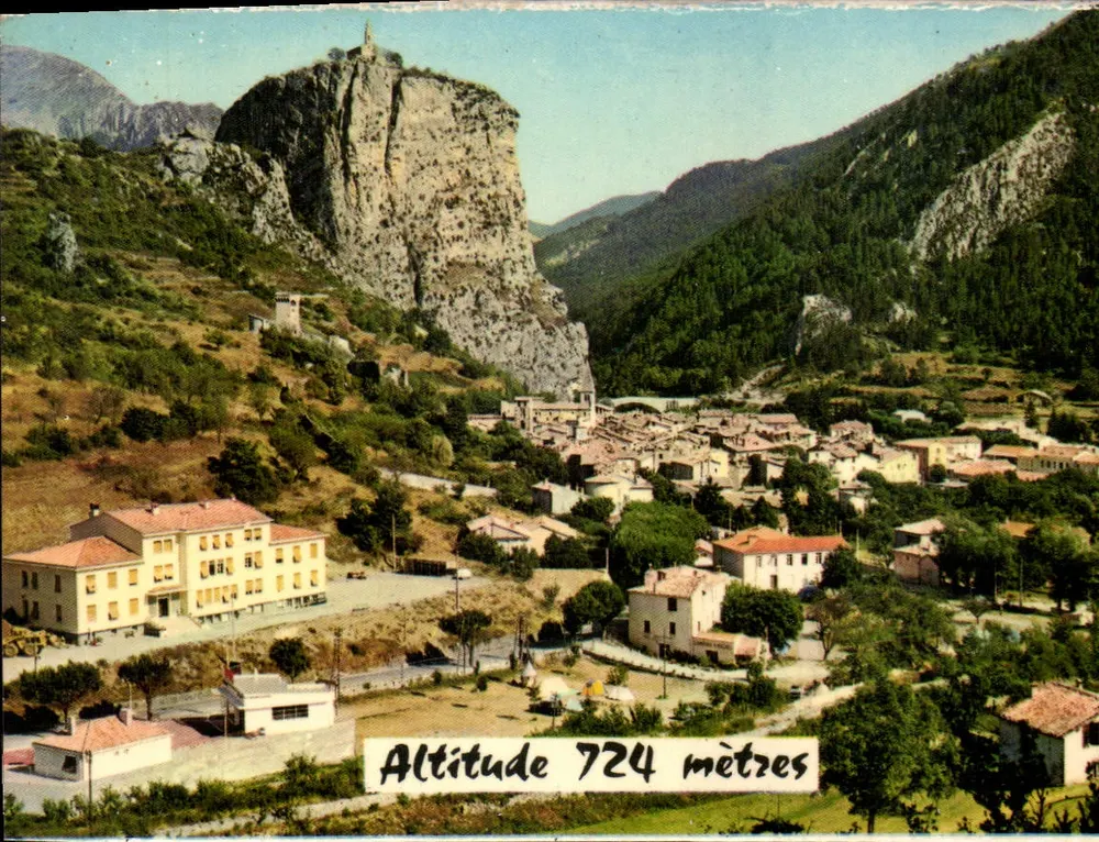 Castellane — panoramische uitzicht — n°3 - Voorkant