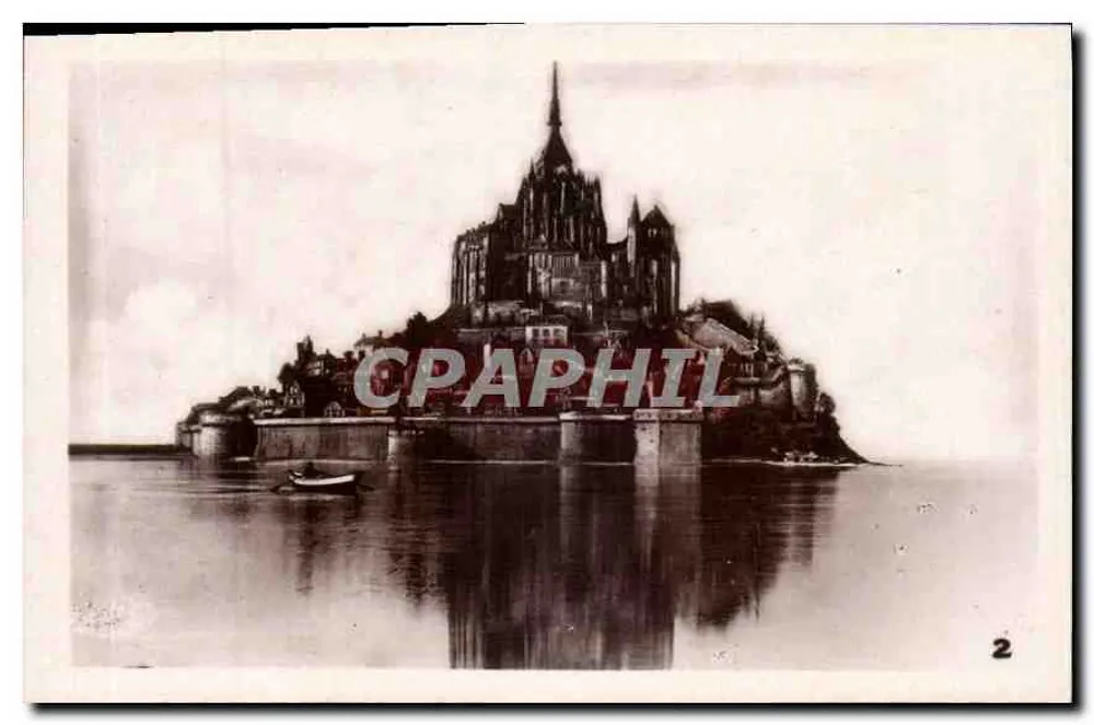 Mont-Saint-Michel — lado Leste — n°2 - Frente