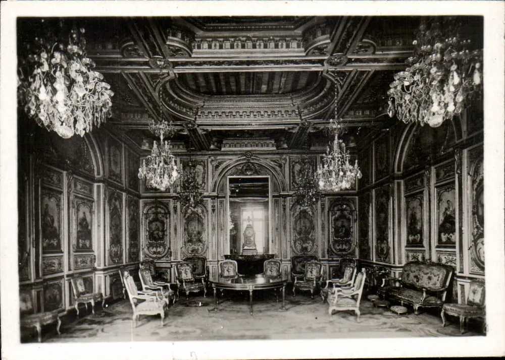 Palais de Fontainebleau — Salle du Conseil — Éditions de Luxe « ESTEL » - Recto