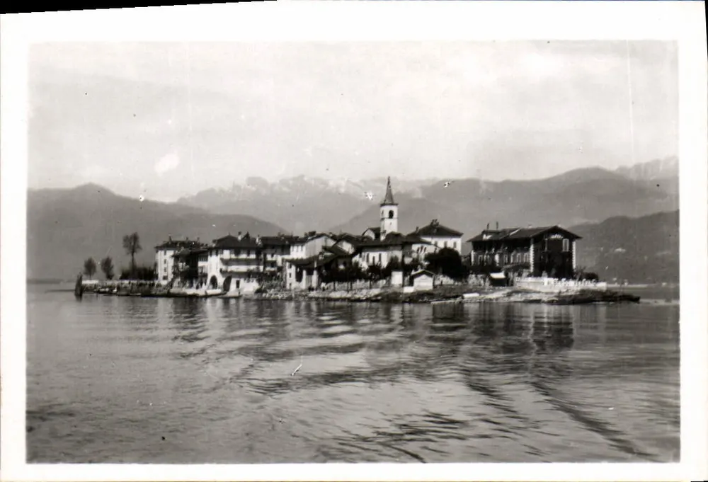 Lago Maggiore — Ilha dos Pescadores — Ediz. A. Traldi - Milão - Frente