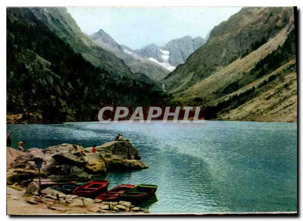 Lago de Gaube — Os Pirineus — Lago de Gaube (alt. 2.329 m.) - Frente