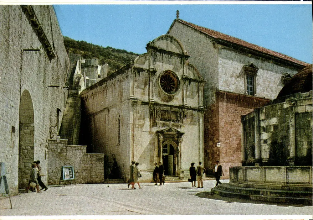 DUBROVNIK — Chiesa di San Spas, XVI secolo — editore non visibile - Recto