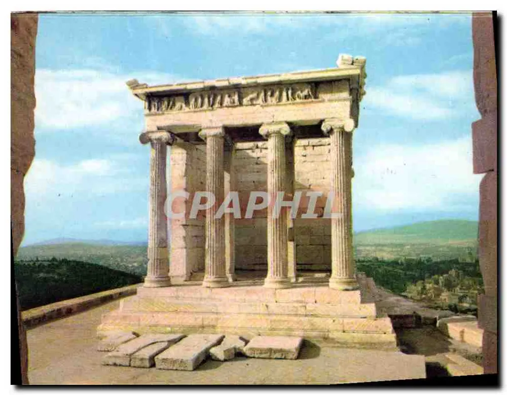 Athens - Acropolis - The Temple of Athena's Victory - Front