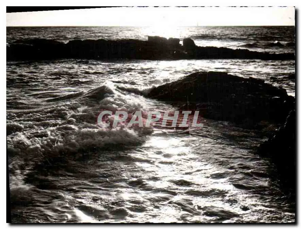 Les Sables-d'Olonne (Vendée) — Coucher de Soleil sur la Côte Sauvage — éditeur ATOR, n° 643-2 - Recto