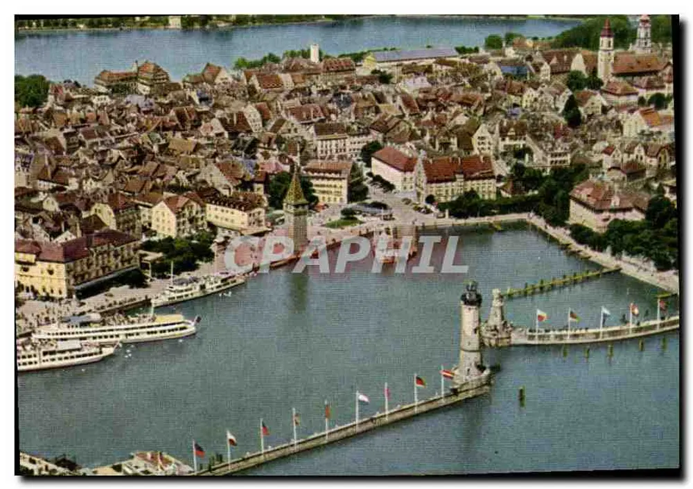 बोडेन्सी झील में लिंडौ — बंदरगाह — बिल्डवर्लैग फ्रांज थोर्बेके, लिंडौ आई.बी. - आगे