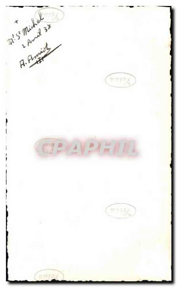कार्कसोन के किला — तीन आदमी घाटी के सामने — प्रकाशक A. फ्लैमिनिस्ट - पीछे