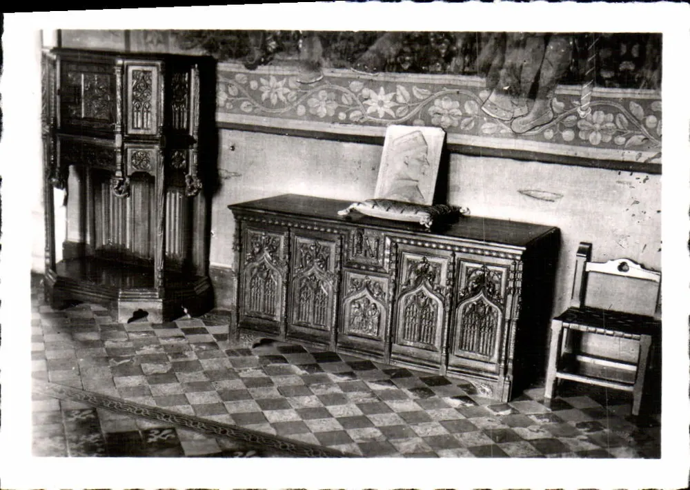 Le Château : Cabinet de Mariage d'Anne de Bretagne — Langhaïs - Recto