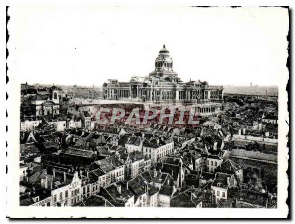 ब्रुसेल्स - न्यायालय के भवन - पैनोरमा - आगे