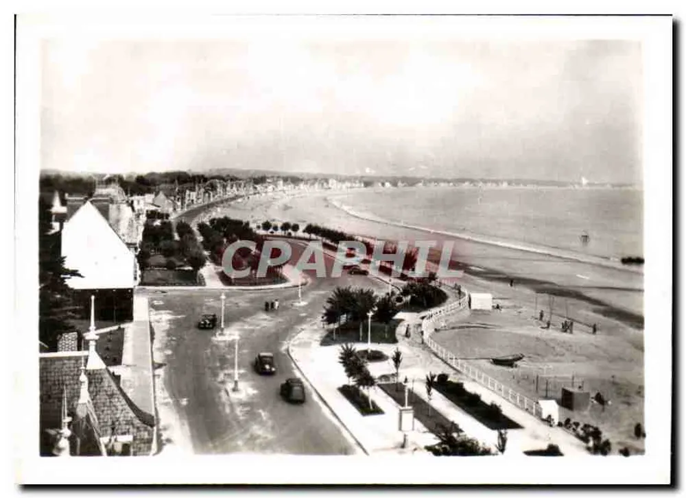 La Baule — Vue sur l'Esplanade du Casino et la Plage — Éditions de Luxe « Estel » - Recto