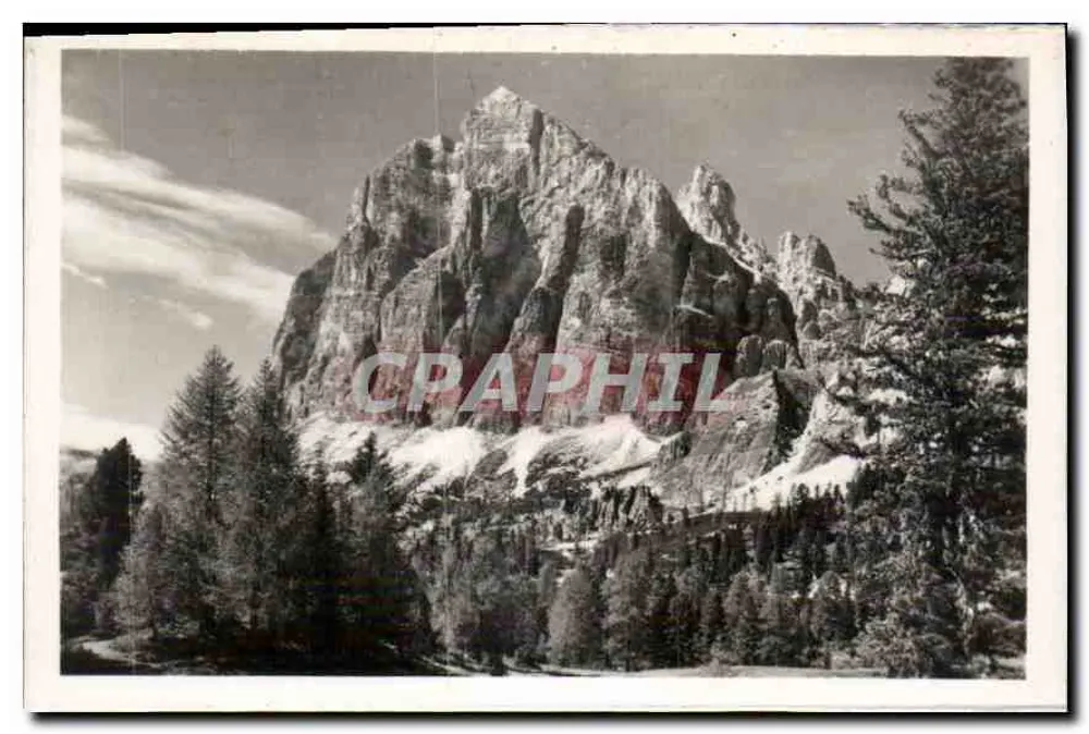 Tofana di Rozes — cume de 3241 m — Cortina - Frente