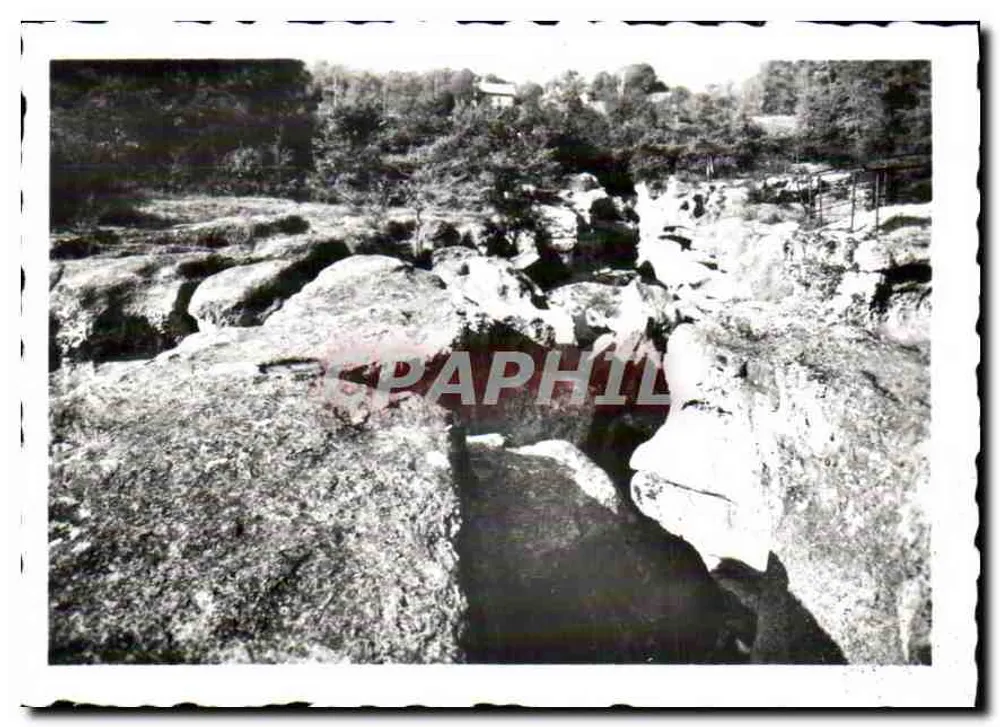 Le Gorge du Fier — Mare di rocce — serie 407 - Recto