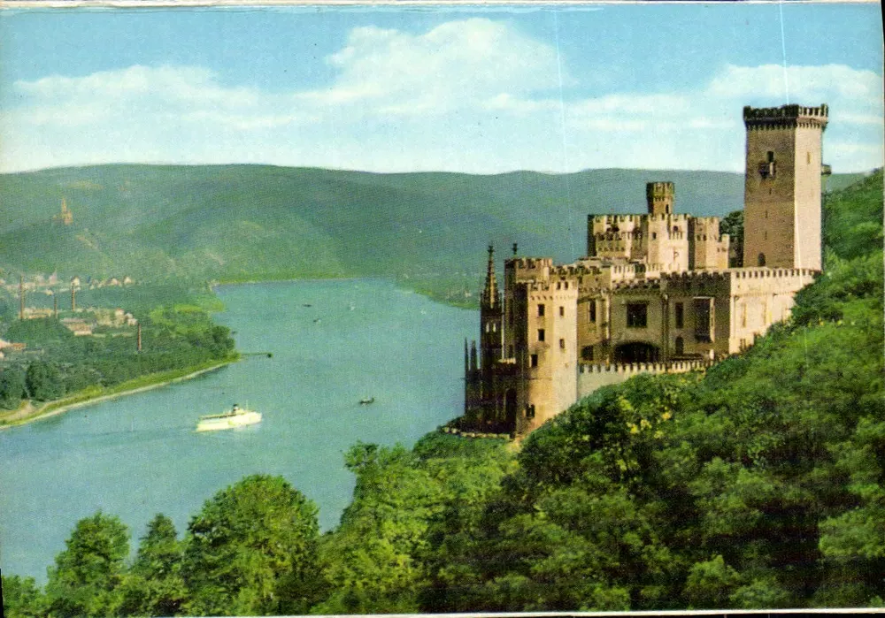 Schloss Stolzenfels — Castelo de Stolzenfels - Frente