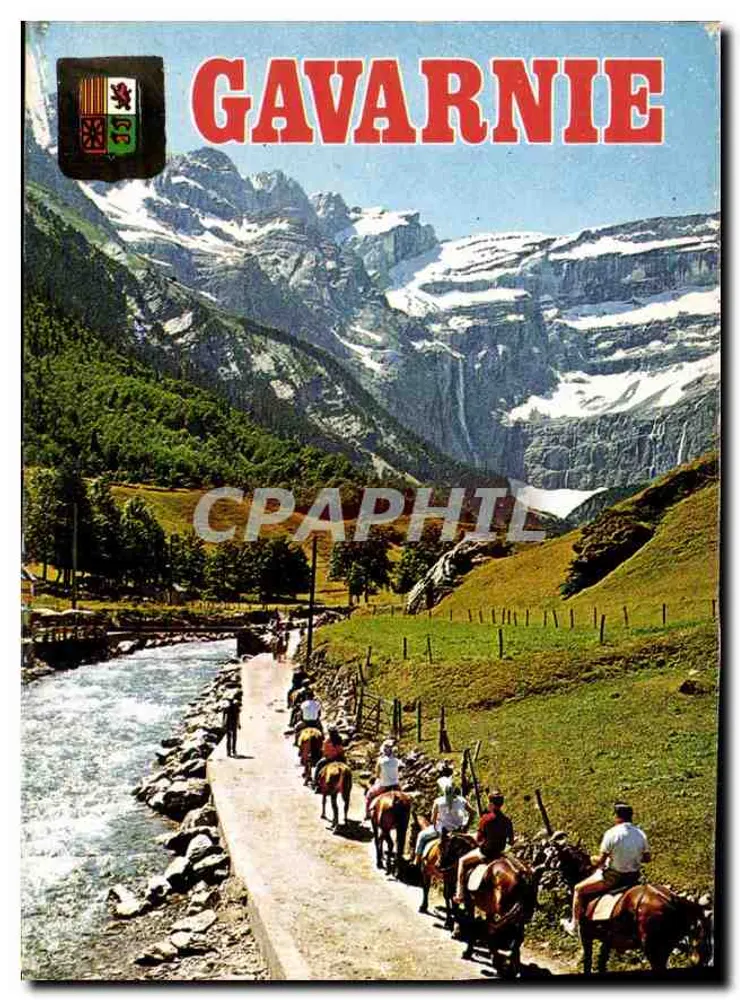 Gavarnie — Die Pyrenäen (Höhe 1357m) — N°2 - Vorderseite