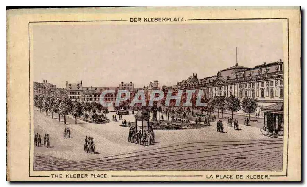 Place Kleber — vista panorâmica — editor desconhecido, número de série não visível - Frente