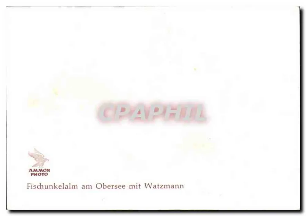 Fischunkelalm am Obersee mit Watzmann — AMMON PHOTO - Verso