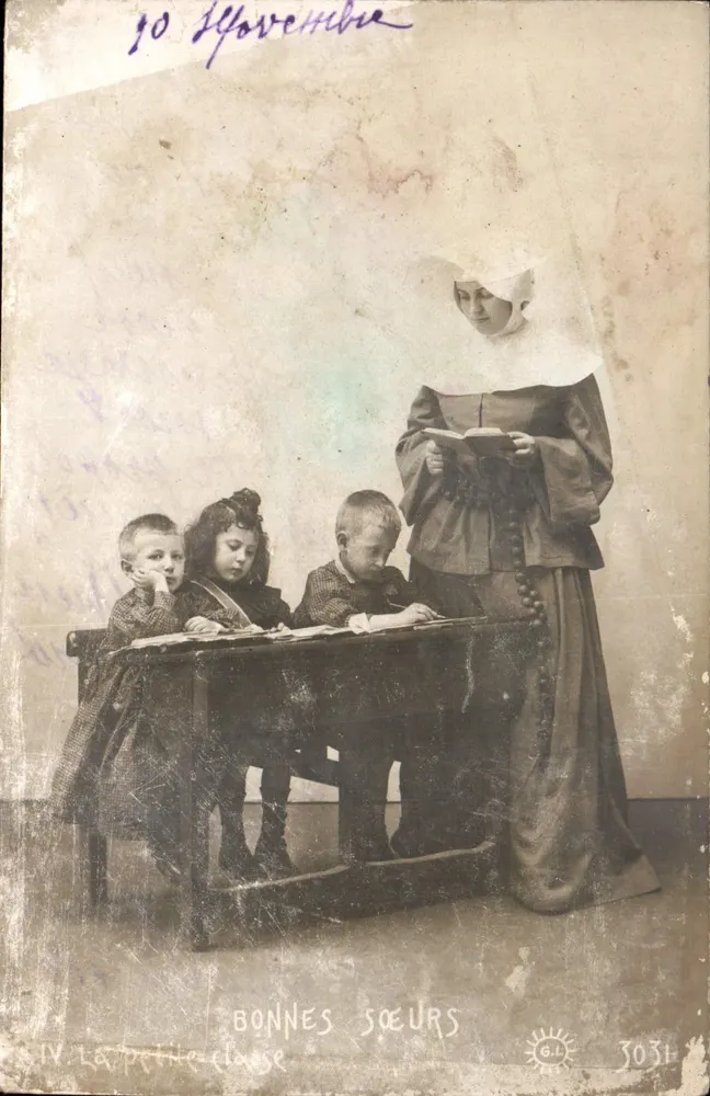A pequena classe — Boas Irmãs — G.L. 3031 - Frente