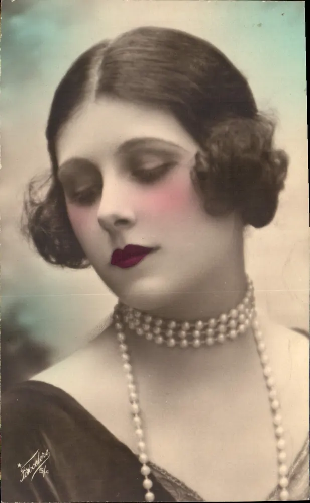 Jovem mulher — retrato — JONCÉLÈRE S/A - Frente