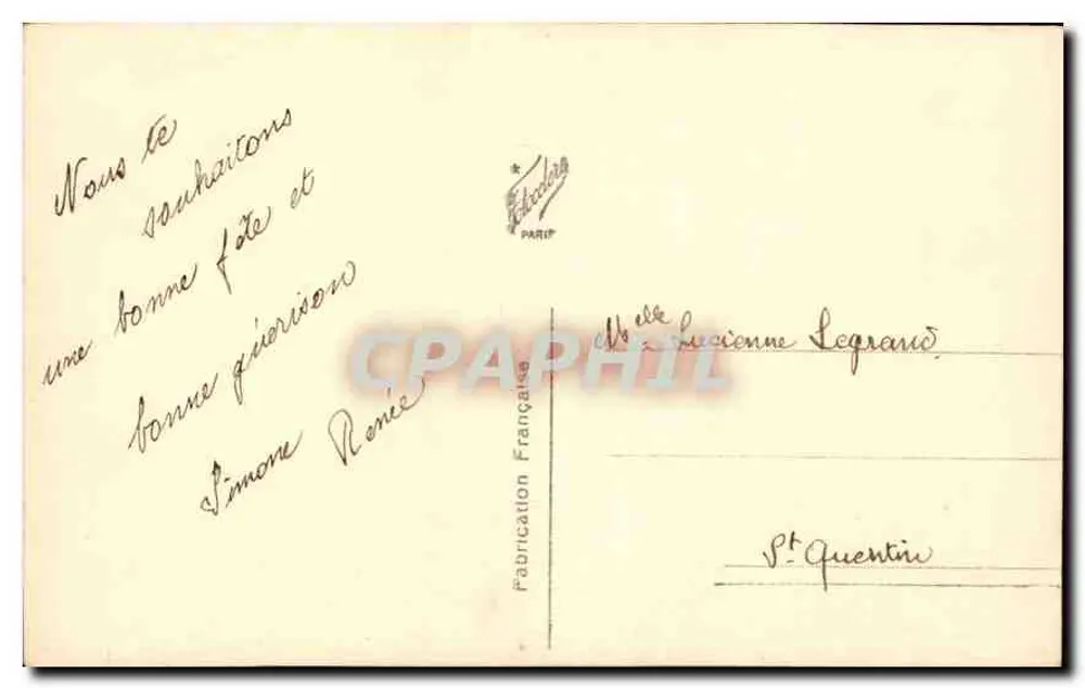 Jovem mulher — retrato — JONCÉLÈRE S/A - Verso