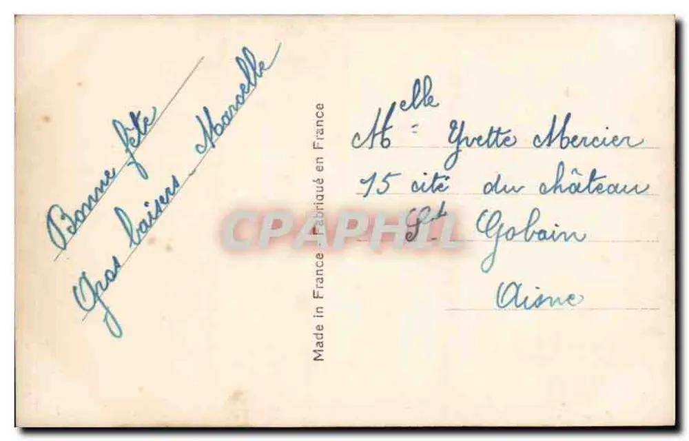 Viva Santa Catarina — carta postal de Blénot, n°515 - Verso