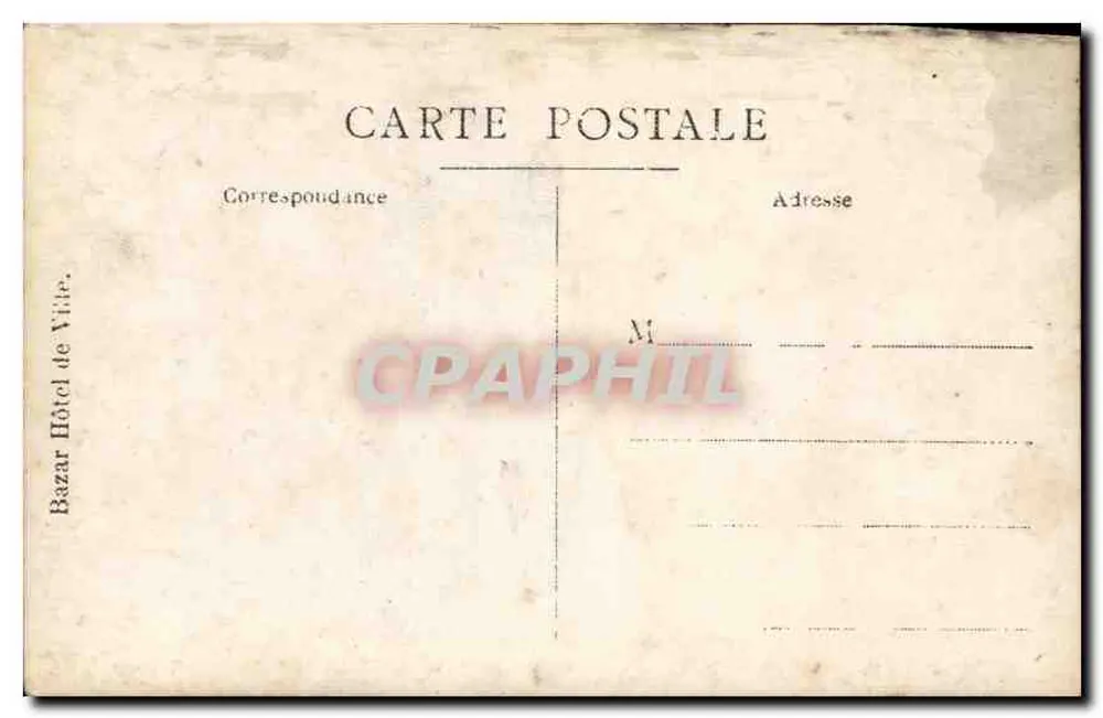 Jovem homem em traje descontraído — jardim — Bazar Hôtel de Ville - Verso