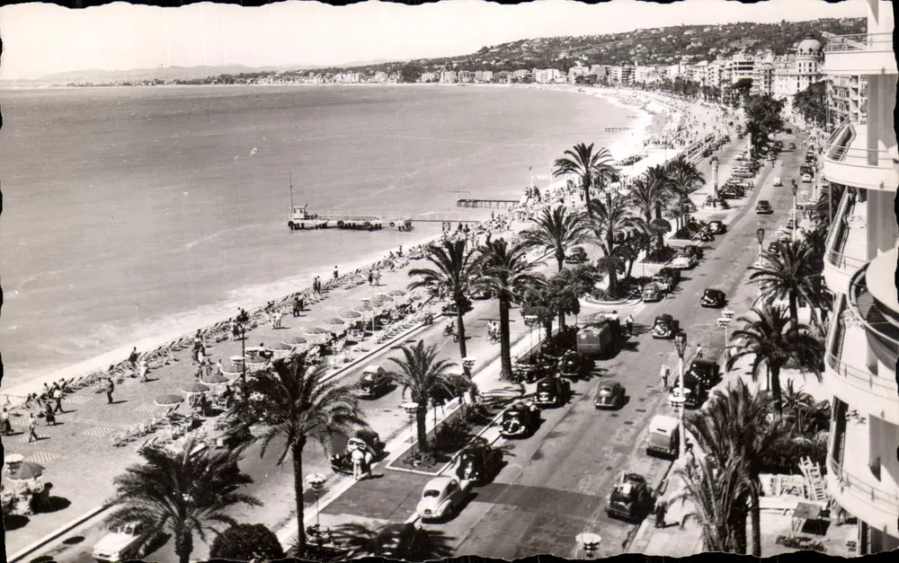Nice — La Baie des Anglais — Promenade des Anglais — Édition G. M. - Recto
