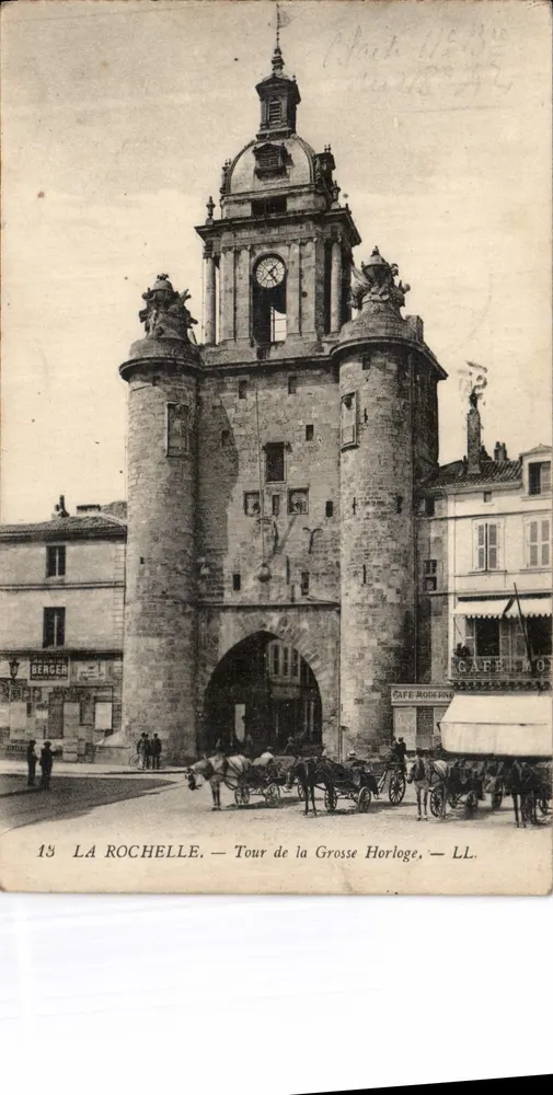 La Rochelle — Tour de la Grosse Horloge — LL. n°13 - Recto