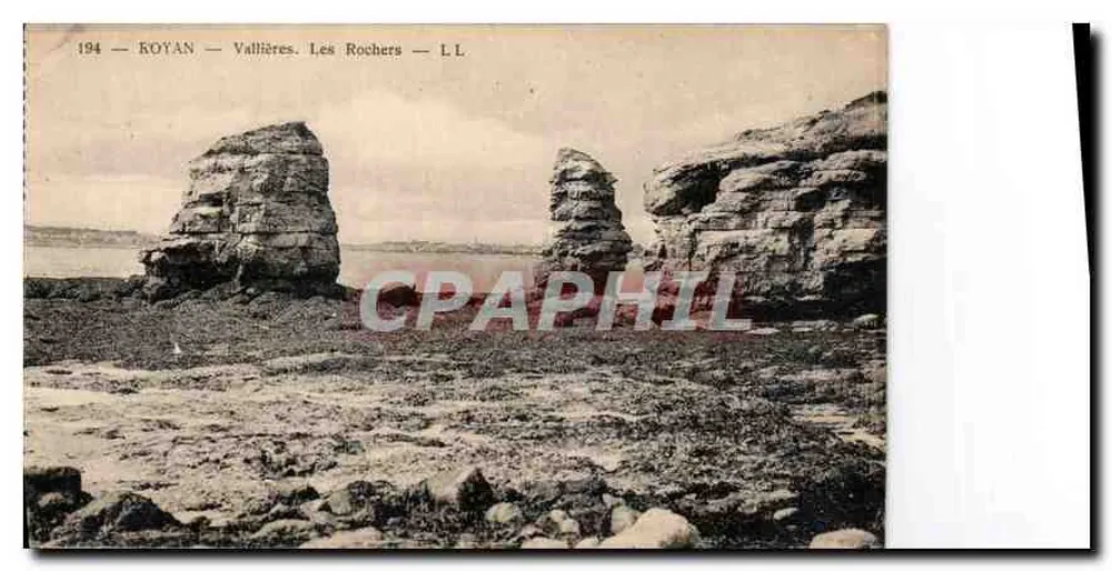 Royan — Vallières. Os Rochos — L.L. n°194 - Frente
