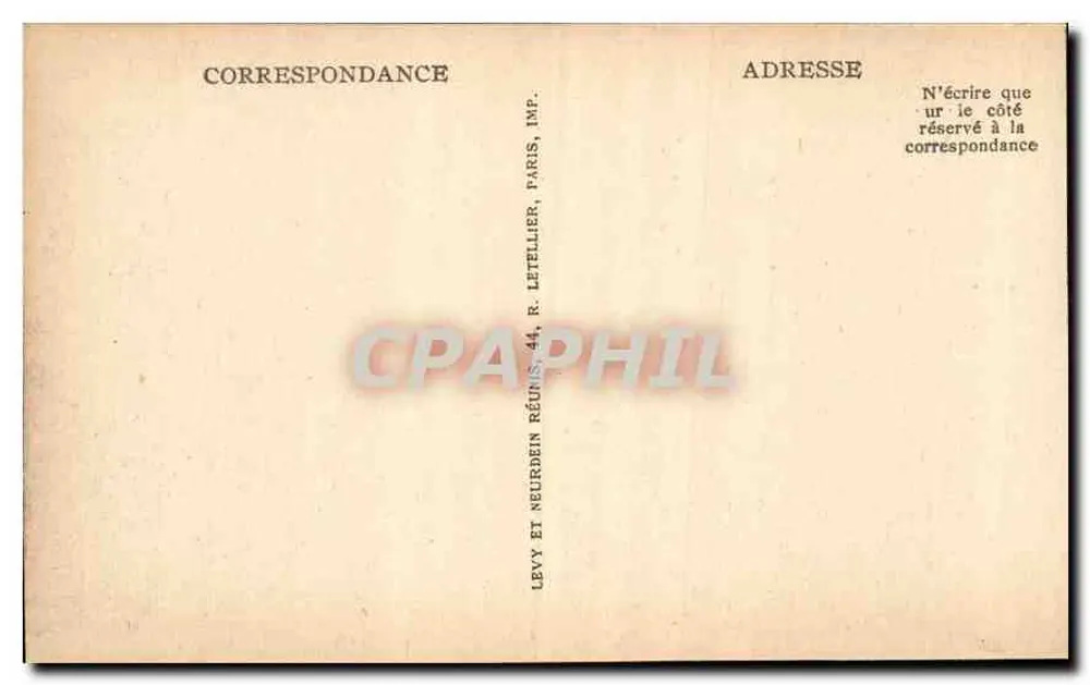 Royan — Praia de Foncillon — LL - Verso