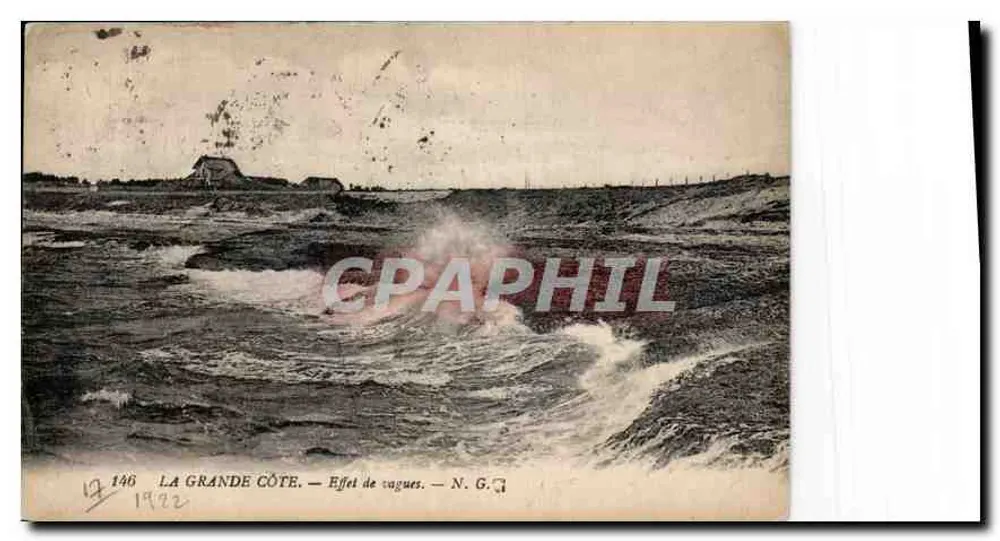 A Grande Côte — Efeito de ondas — N. G. — N° 146 - Frente