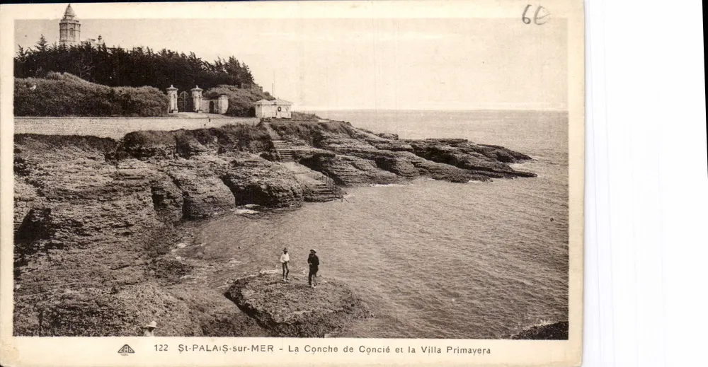 St-Palais-sur-Mer — La Conche de Conciá und die Villa Primayera — Édition des Nouvelles Galeries, Royan - Vorderseite