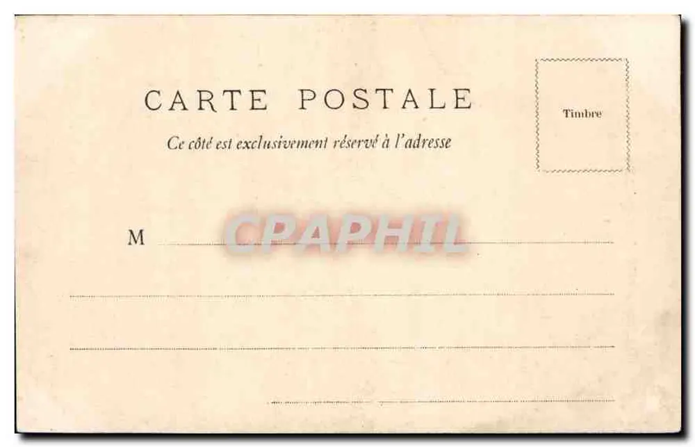 La Rochelle — Estátua do almirante Duperré — MR. WETTERWALD FRERES, BORDEAUX - Verso