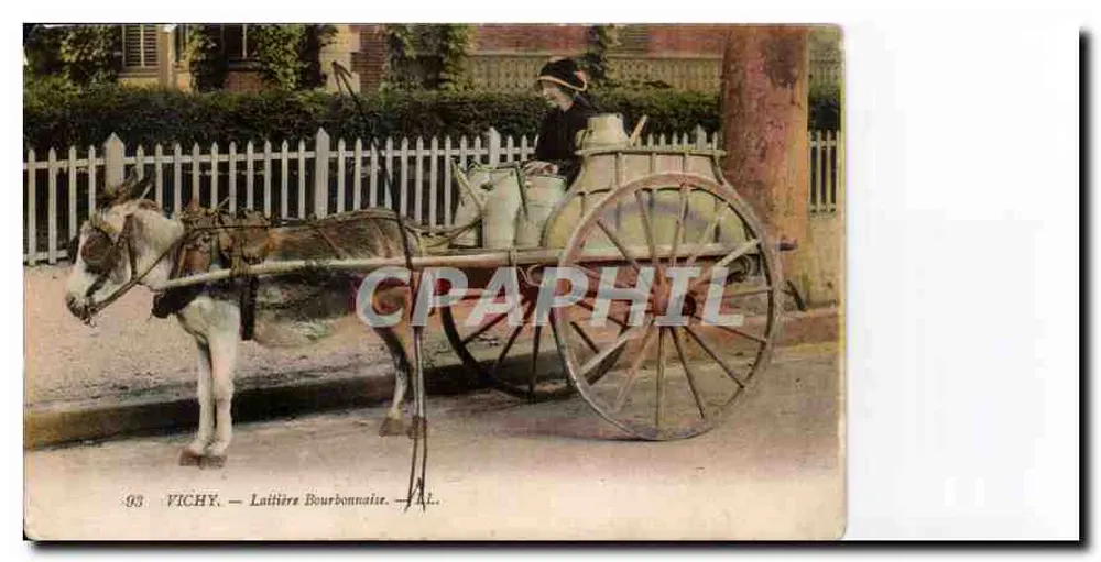 Vichy — Laitière Bourbonnaise — A.L. — n° 83 - Front