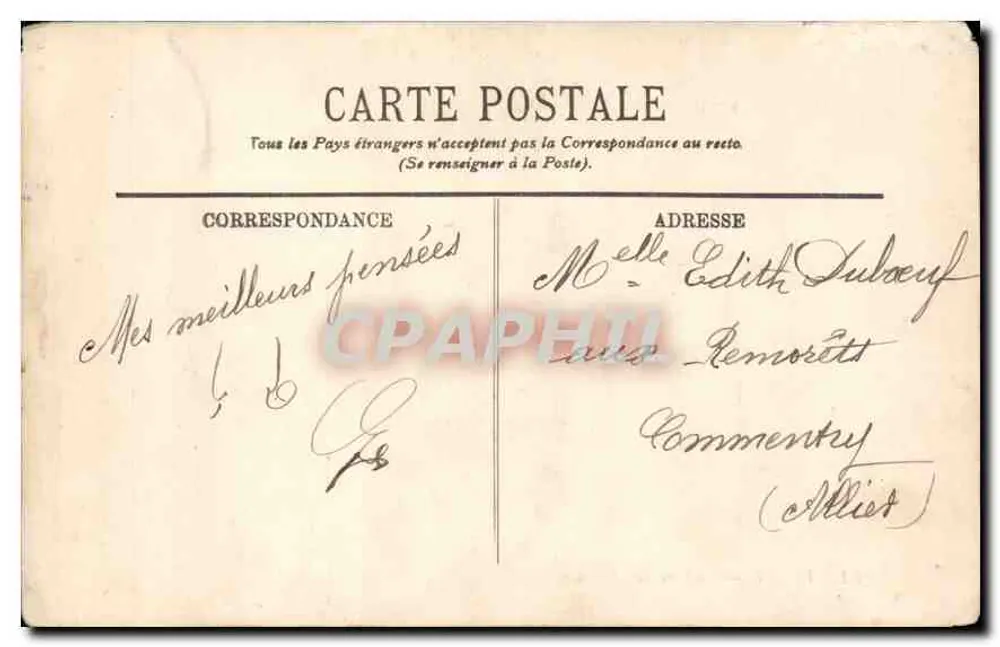 Vichy — Laitière Bourbonnaise — A.L. — n° 83 - Back