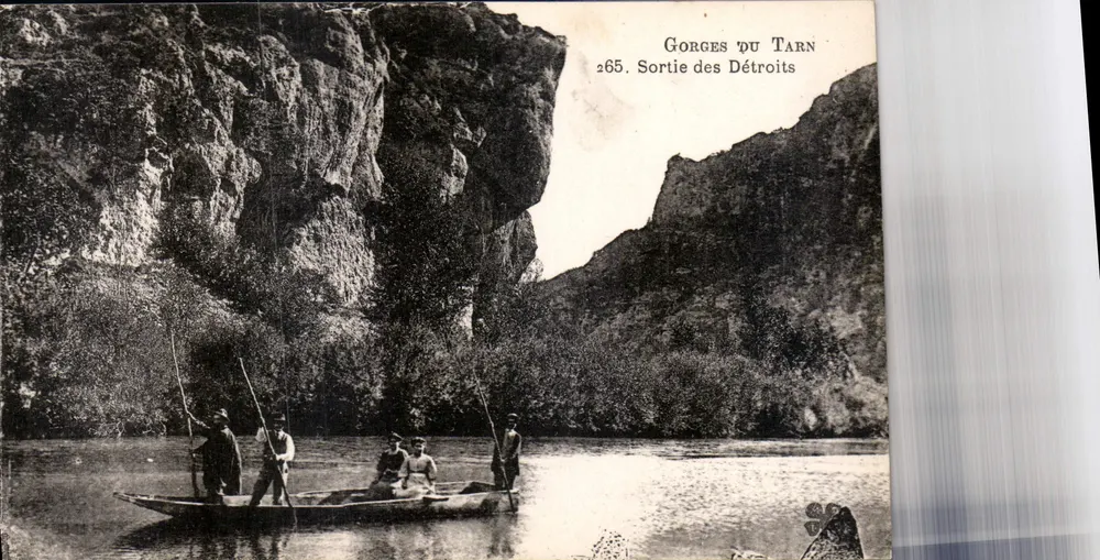 Gorges do Tarn — Saída dos Détroits — 265 - Frente
