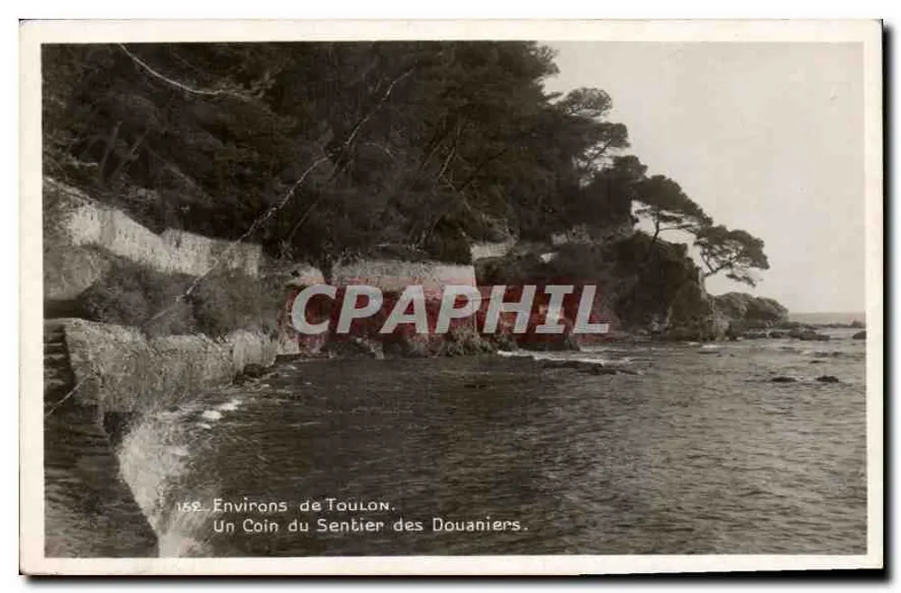Um Toulon — Ein Stück des Zollwegs — n°159 - Vorderseite