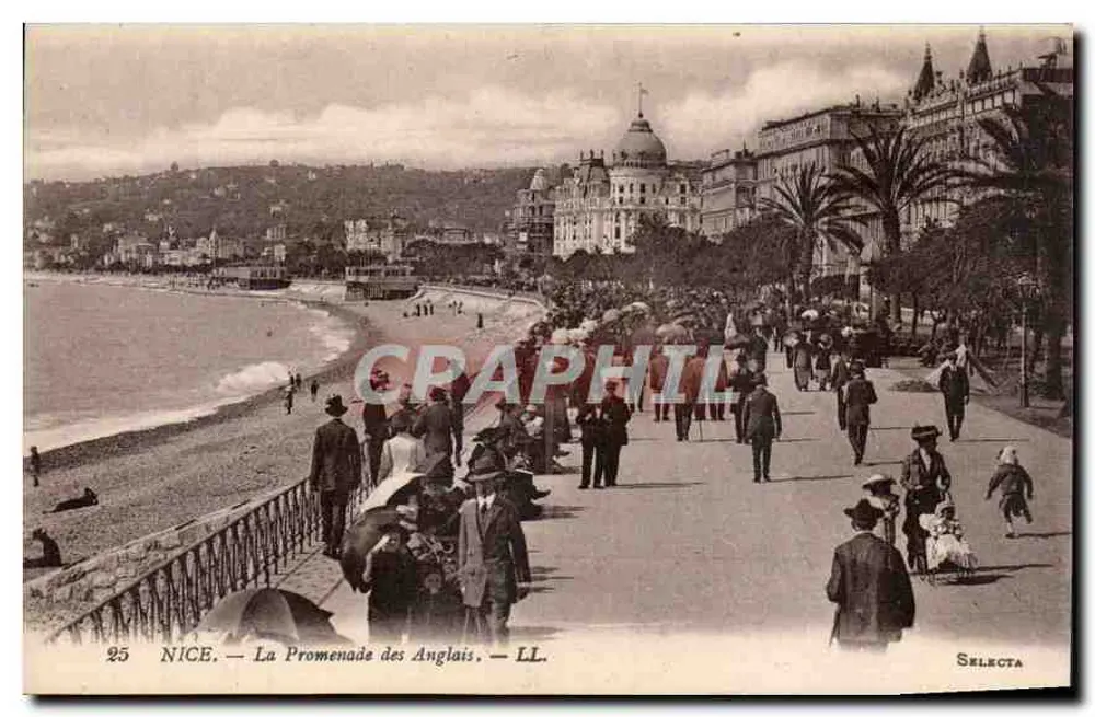 NICE — A Promenade dos Ingleses — Selecta - Frente