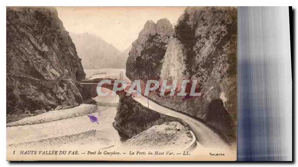 Hohe Tal des Var — Brücke von Gueydon — Tor des Hochvars — Sélecta - Vorderseite