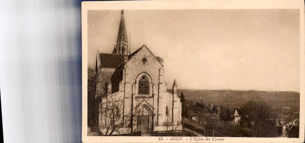 Agen - De Kerk van de Carmelieten — Uitgever Gaby, Saintes - Voorkant