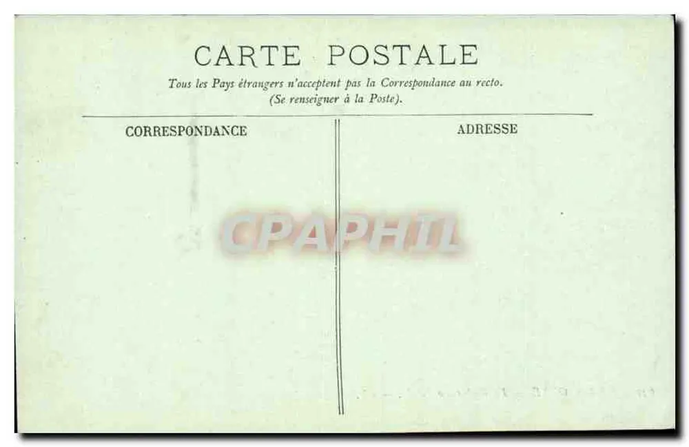 La Napoule — O Rocher do Pendu — LL. — n° 645 - Verso