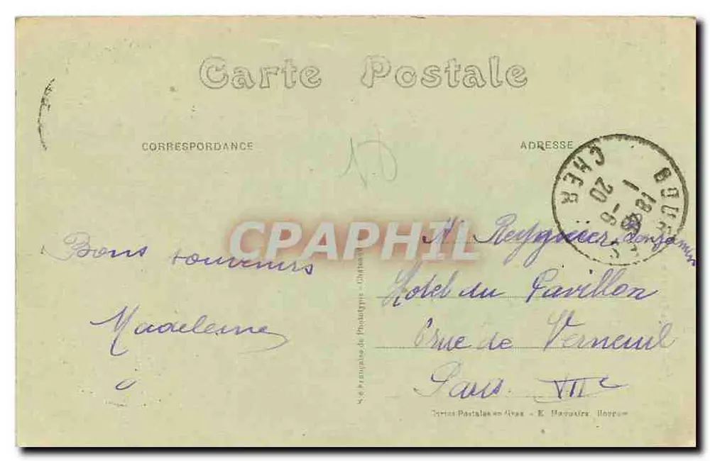 Bourges - Plattform der Kathedrale - Der Dom des Escallier - Rückseite