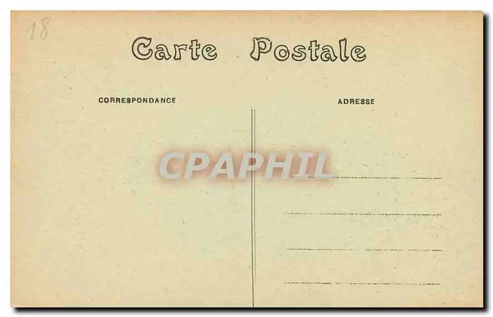 Bourges — A Catedral — Os Cinco Portais — E.M. n°220 - Verso