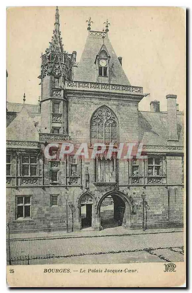 Bourges — O Palácio Jacques-Cœur — JND Hote - Frente
