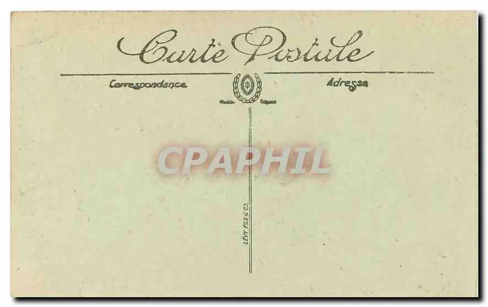 Dalla zona di Cauterets — Il Ponte d'Espagna — LL. n° 105 - Verso