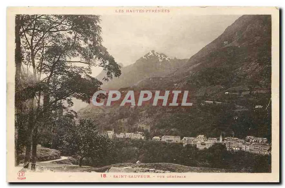Saint-Sauveur — Widok ogólny — Hautes-Pyrénées — Wydawca LF, nr 18 - Awers